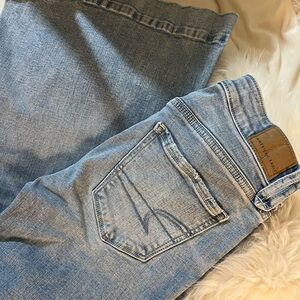 American Eagle Outfitters Sky Blue Flare Jeans